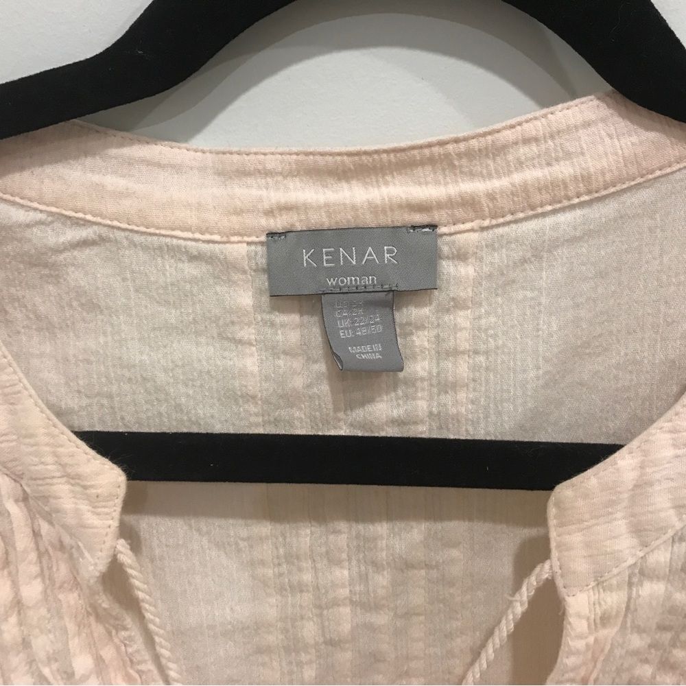 Kenar Cotton Peasant Tunic (2X) - Picture 3 of 10